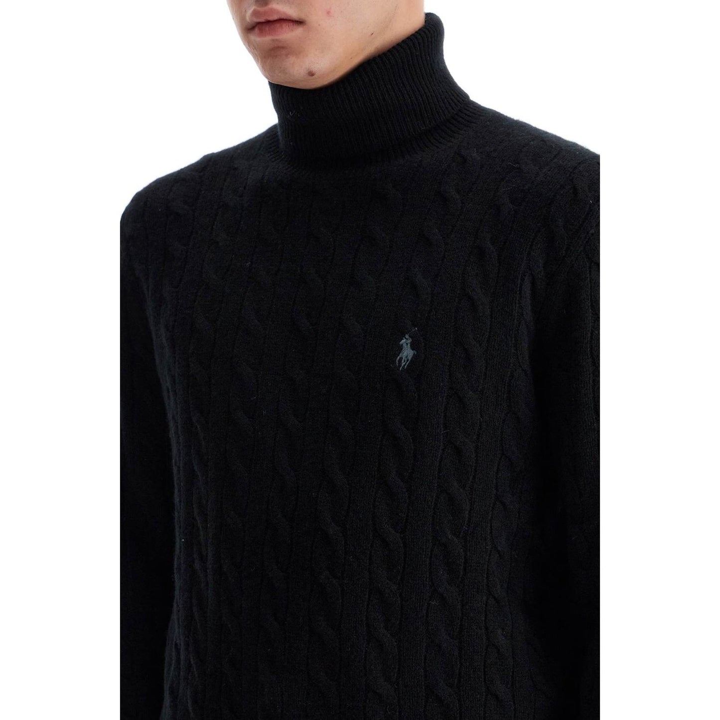 Polo Ralph Lauren cable-knit wool and cashmere turt Knitwear Polo Ralph Lauren