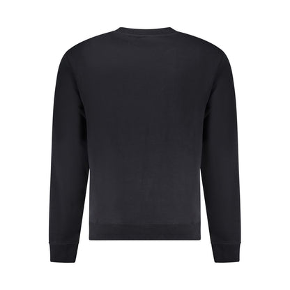 Napapijri Black Cotton Men Sweatshirt