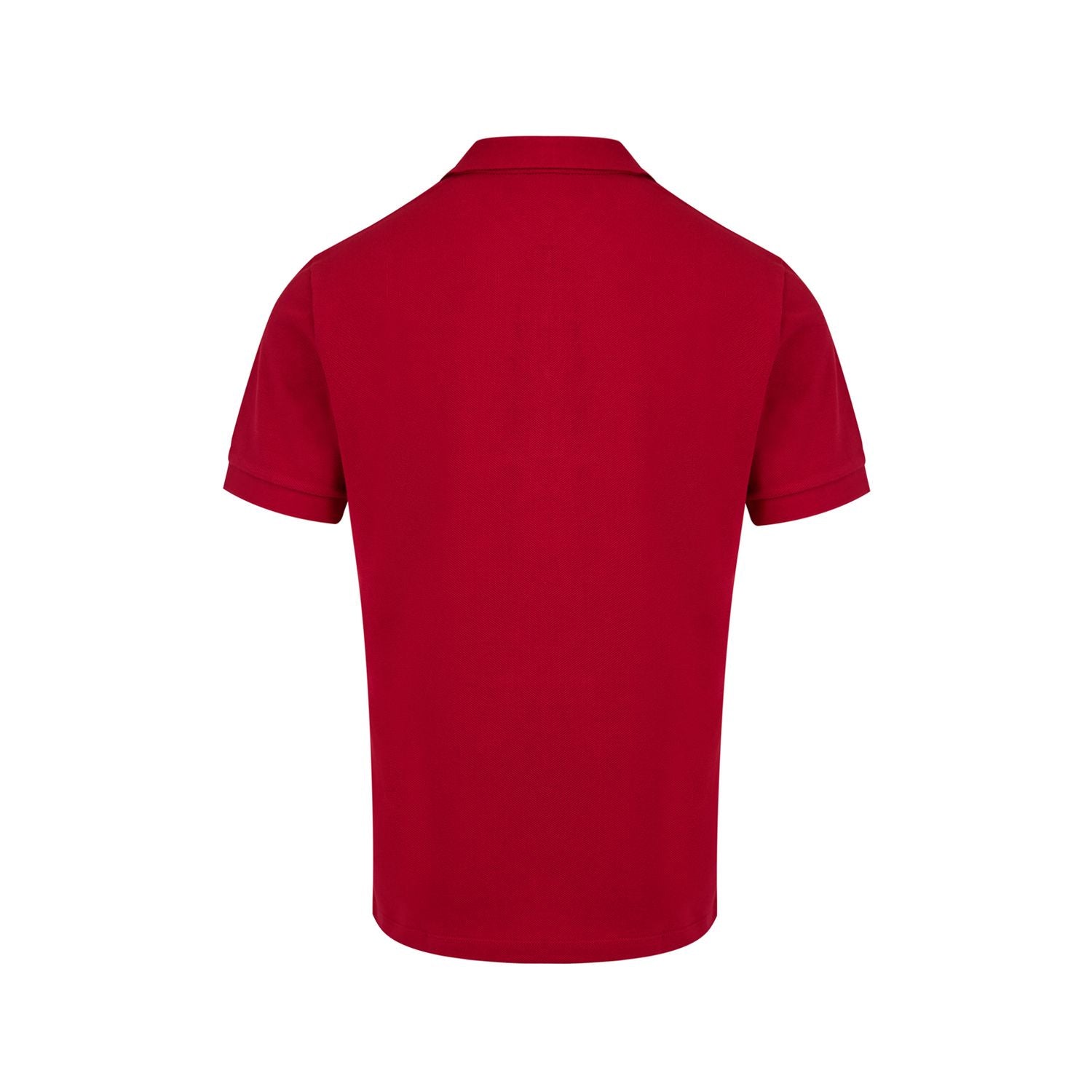 Burberry Red Cotton Collared Polo Shirt