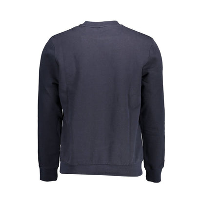 Napapijri Blue Cotton Men Sweatshirt