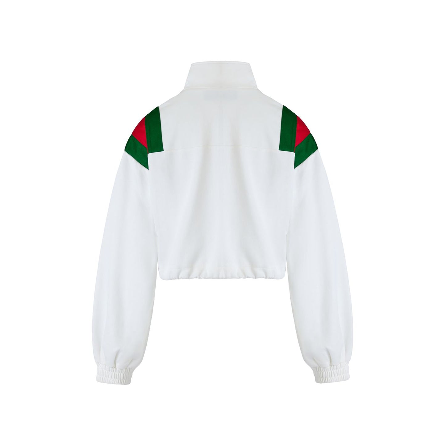 Gucci White Polyester Logo Sweatshirt Gucci