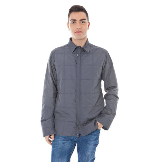 Calvin Klein Grigio Polyester Men's Jacket
