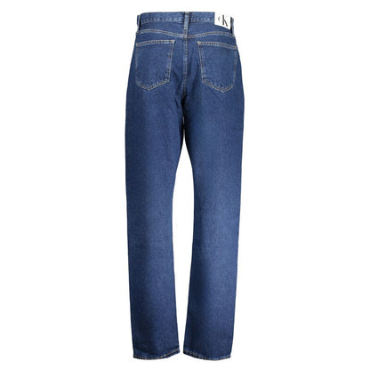 Calvin Klein Blu Cotton Women Jeans