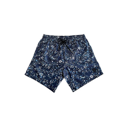 Trussardi Beachwear Blue Polyester Men Swim Short Trussardi Beachwear