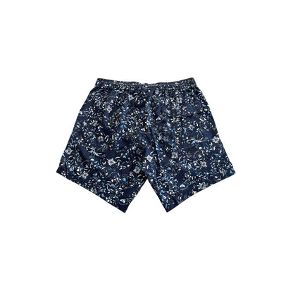 Trussardi Beachwear Blue Polyester Men Swim Short Trussardi Beachwear
