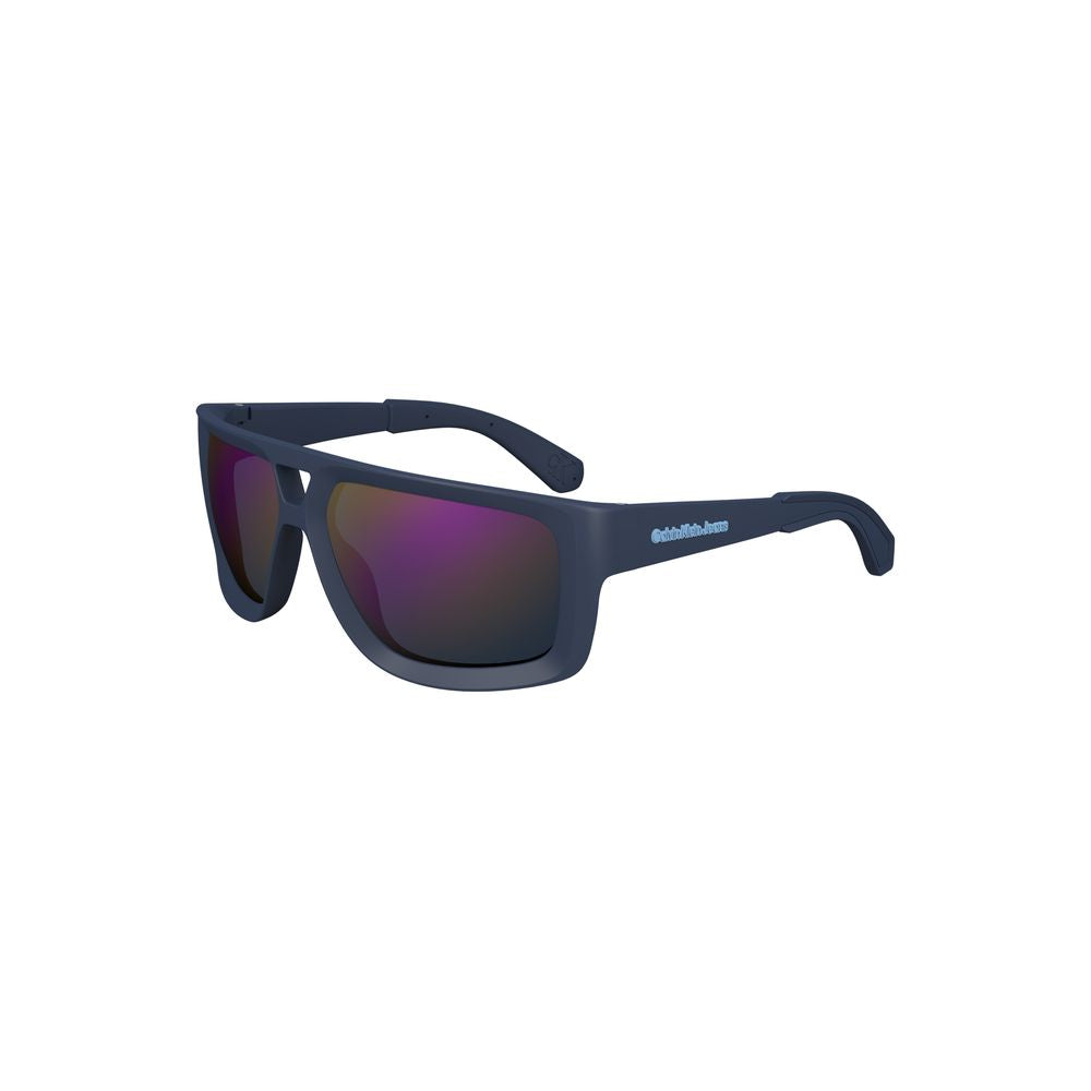 Calvin Klein Blue Injected Plastic Men's Sunglasses