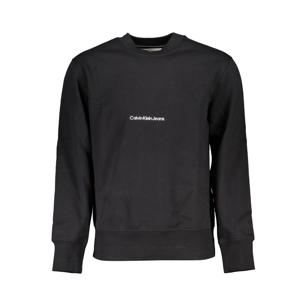 Calvin Klein Black Cotton Men's Sweatshirt