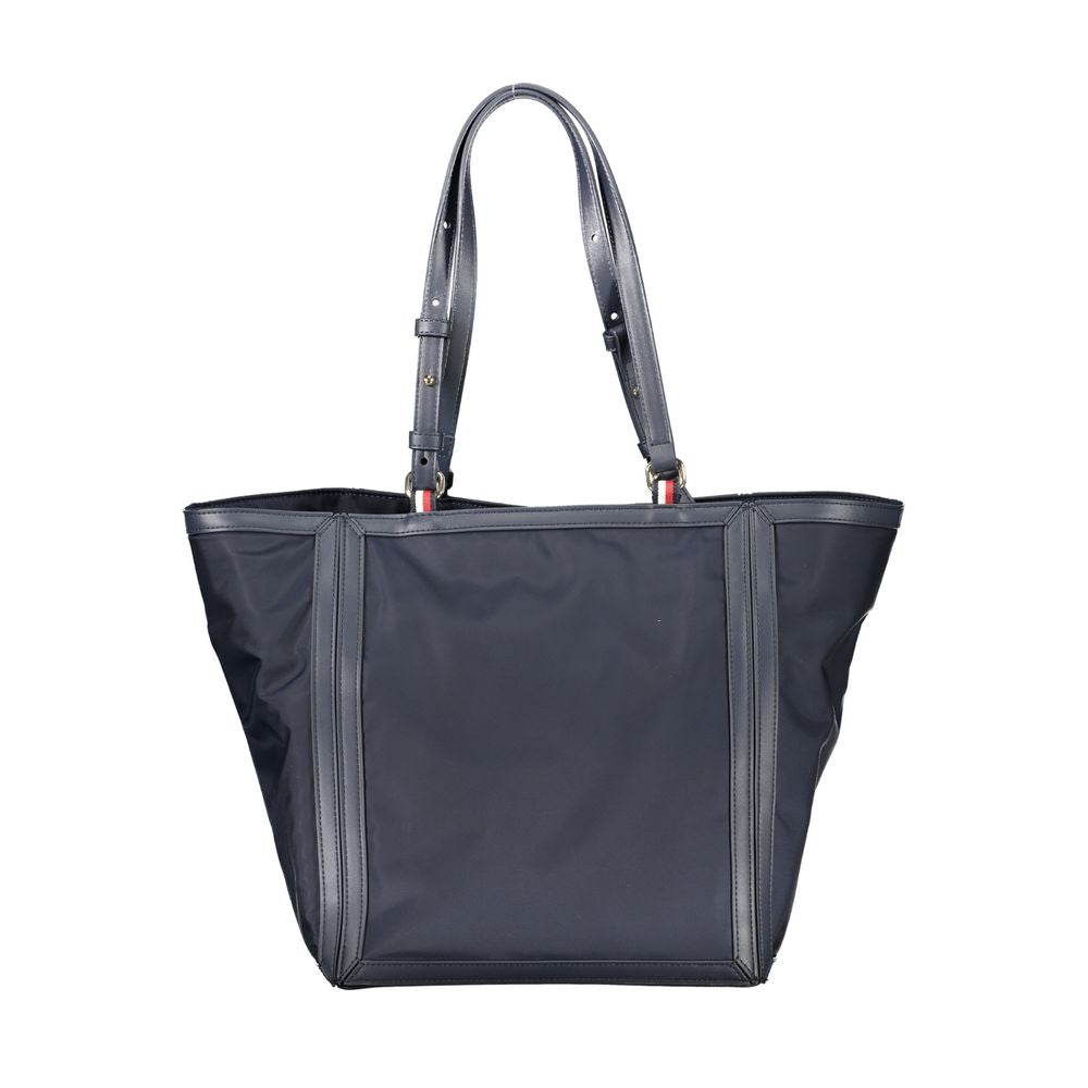 Tommy Hilfiger Blue Polyester Women Handbag