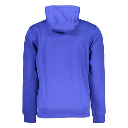 Tommy Hilfiger Blue Cotton Men's Sweatshirt Hoodie