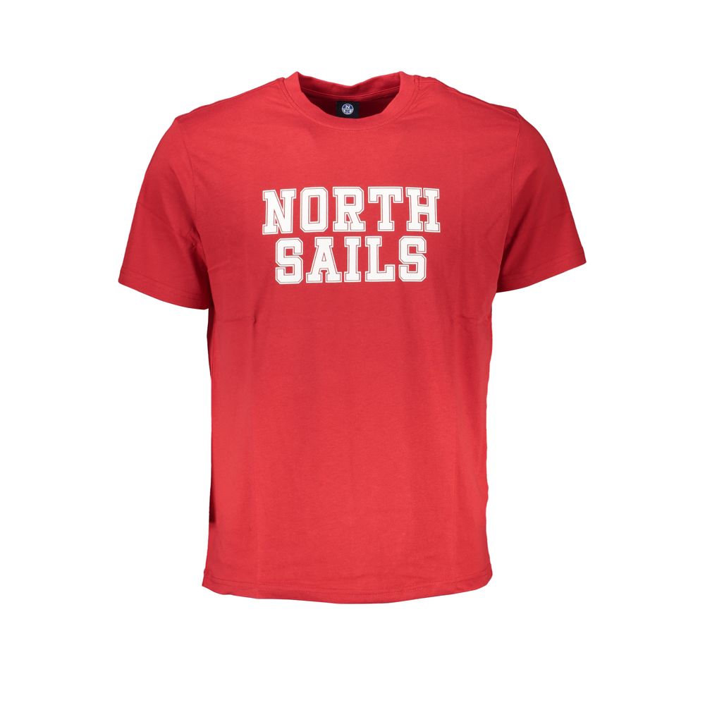 North Sails Rosso Cotton Men T-Shirt