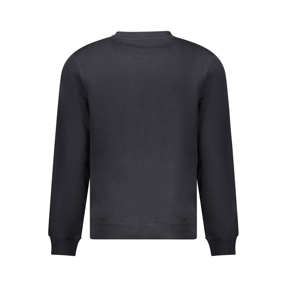 Napapijri Black Cotton Sweatshirt Napapijri