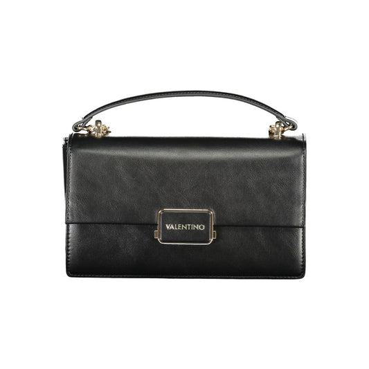 Mario Valentino Black Polyurethane Women's Bag