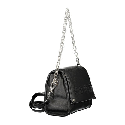 Mario Valentino Black Polyurethane Women's Handbag