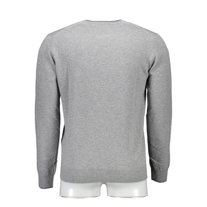 Harmont & Blaine Grigio Wool Men Sweater