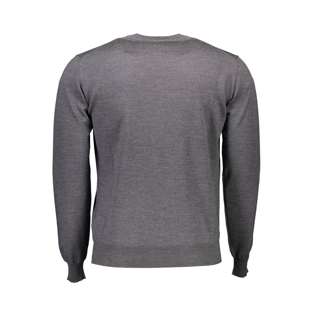 Harmont & Blaine Grigio Wool Men Sweater Harmont & Blaine