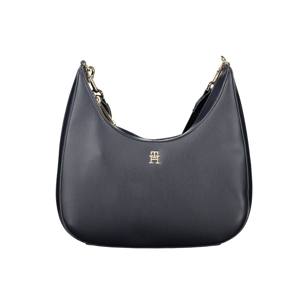 Tommy Hilfiger Blue Polyester Women Shoulder Bag