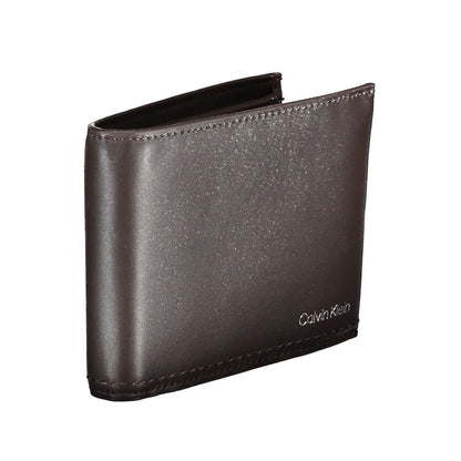 Calvin Klein Marrone Leather Mens Wallet