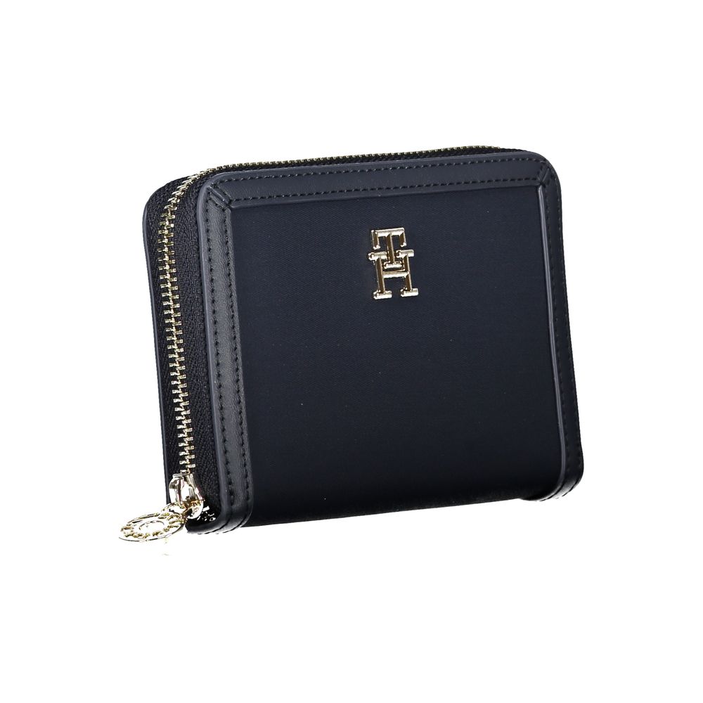 Tommy Hilfiger Blue Polyester Women Wallet