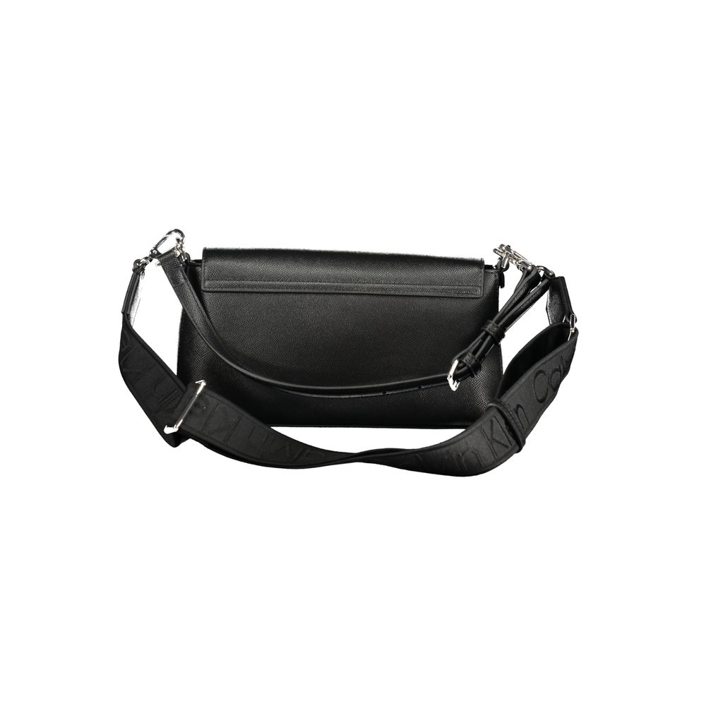Calvin Klein Black Polyurethane Women's Handbag