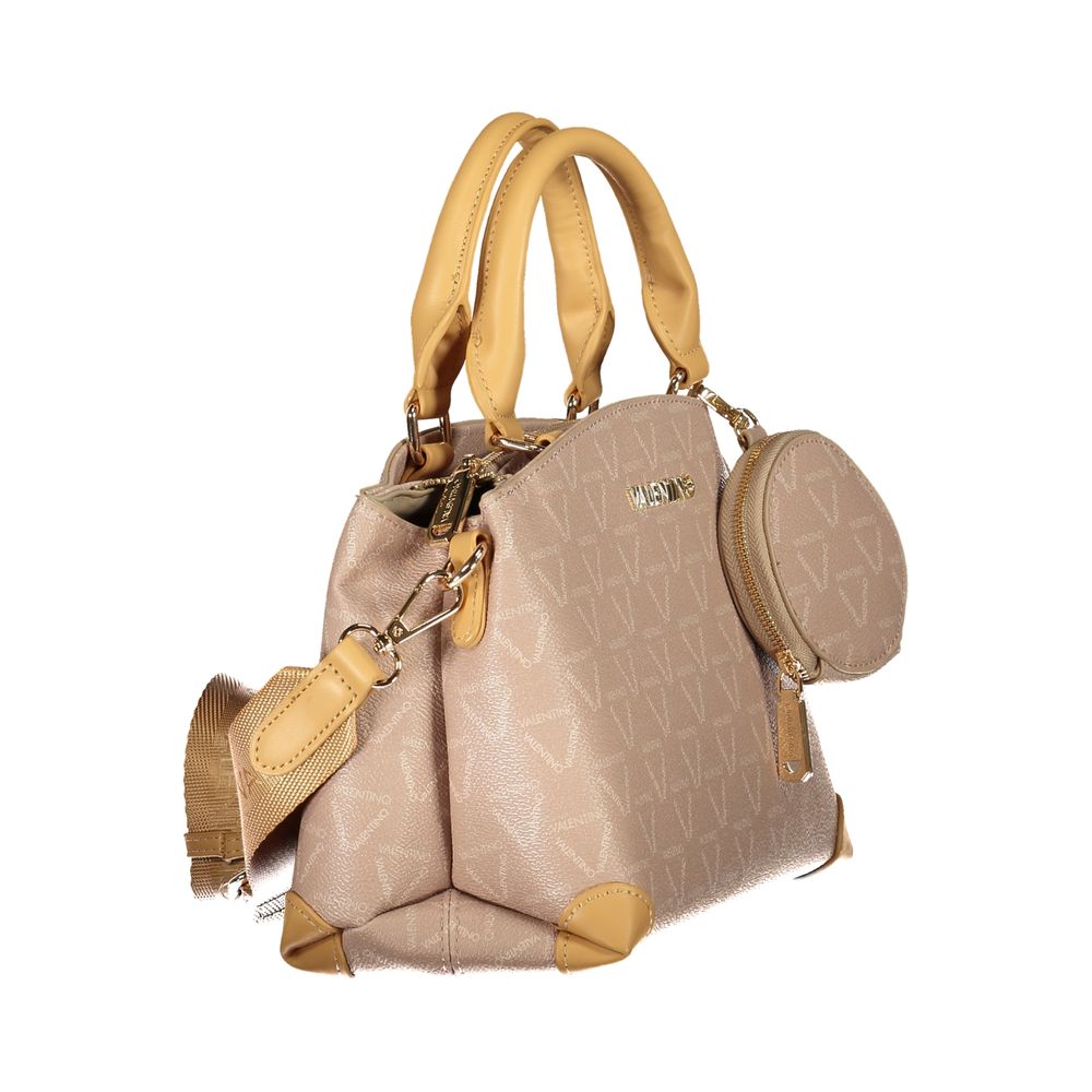 Mario Valentino Beige Polyurethane Women Handbag