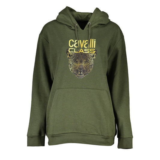 Cavalli Class Verde Polyester Woman Sweatshirt
