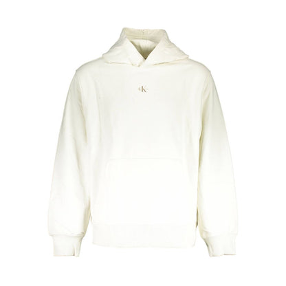 Calvin Klein White Cotton Men's Sweatshirt