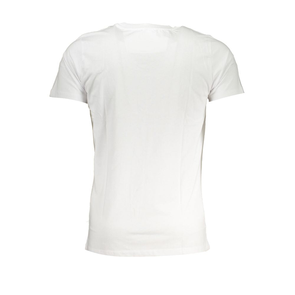 Cavalli Class White Cotton Men's T-Shirt