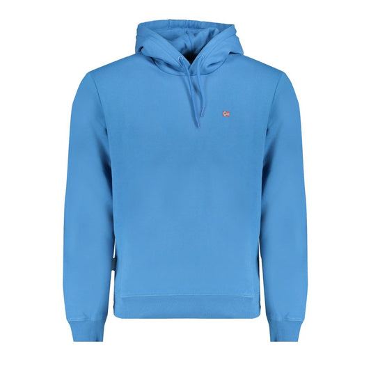 Napapijri Blue Cotton Sweatshirt Napapijri