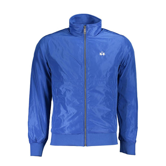 La Martina Blu Polyester Men's Jacket