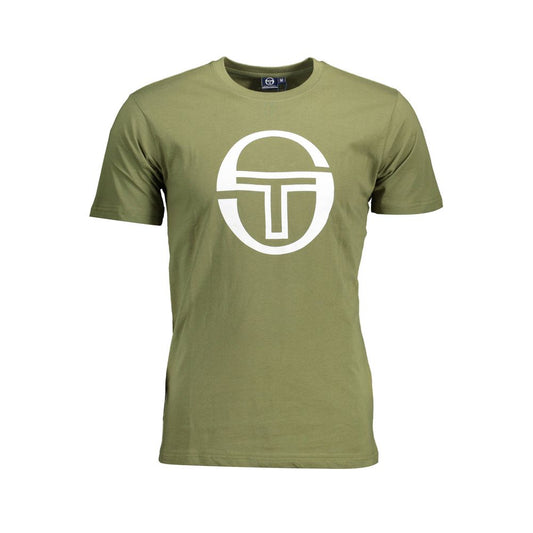 Sergio Tacchini Verde Cotton Men's T-Shirt