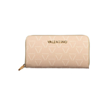 Mario Valentino Beige Polyurethane Women Wallet