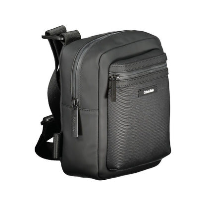 Calvin Klein Nero Polyurethane Men's Shoulder Bag