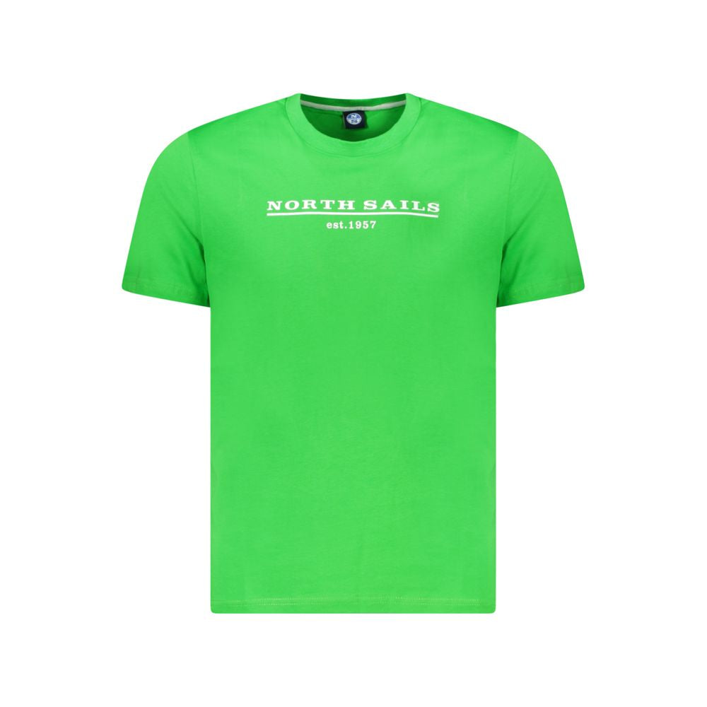 North Sails Verde Cotton Men T-Shirt