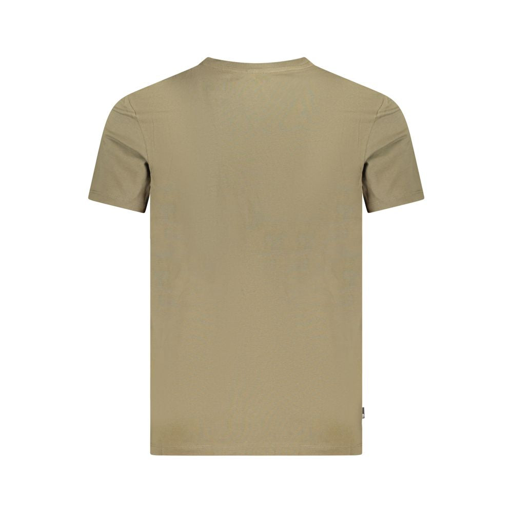 Timberland Verde Cotton Men T-Shirt