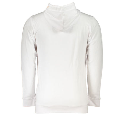 Cavalli Class Bianco Cotton Men Sweatshirt