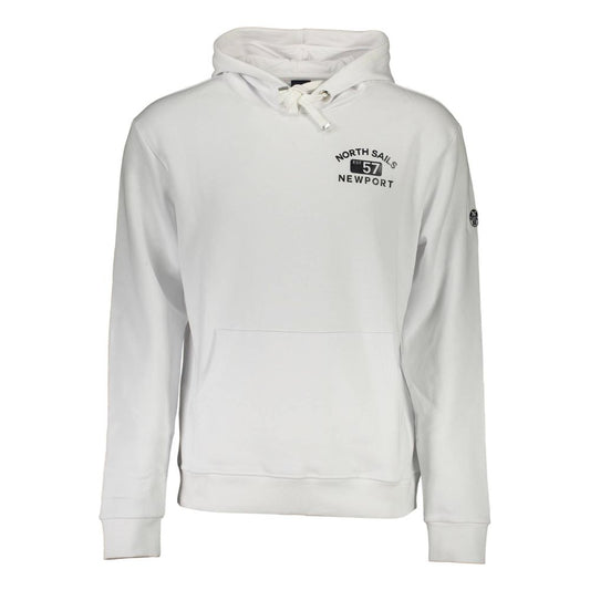 North Sails White Cotton Men's Sweatshirt