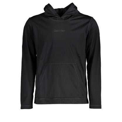 Calvin Klein Black Polyester Men's Hoodie
