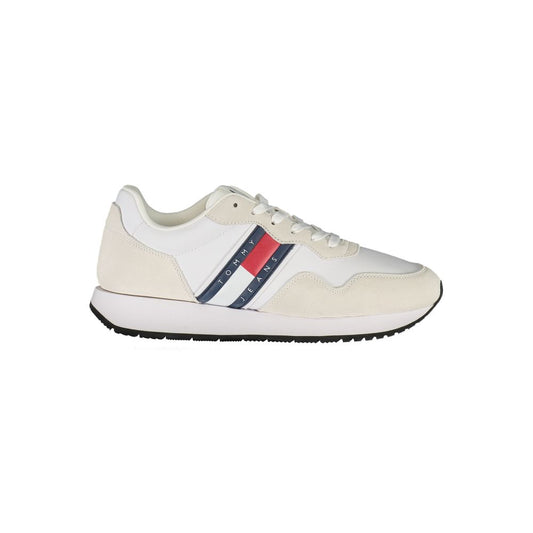 Tommy Hilfiger Bianco Leather Men Sneaker