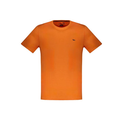 Harmont & Blaine Orange Cotton T-Shirt Harmont & Blaine