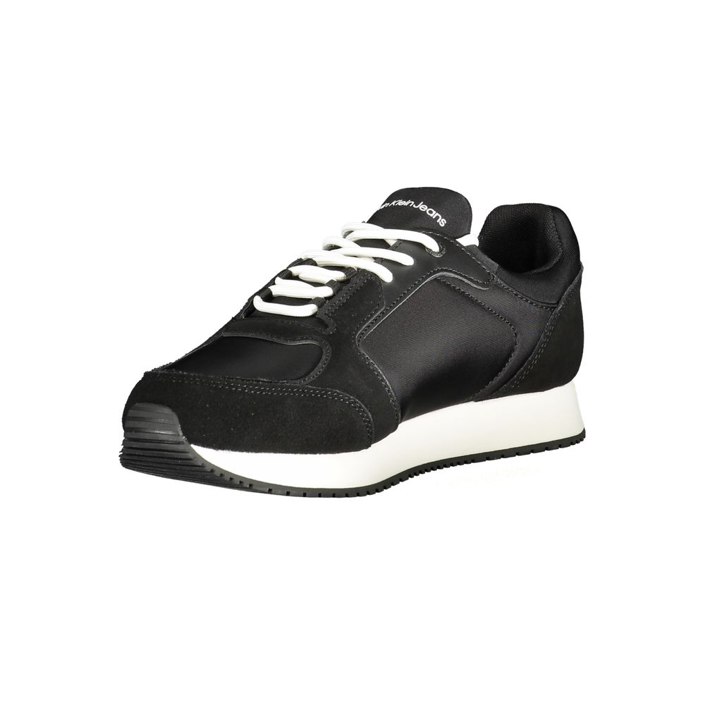 Calvin Klein Black Polyurethane Men's Sneaker 1728,67403481248,Athletic - Sneakers - Shoes,Black,Calvin Klein,EU40/US7,Men,New with tags,Shoes,Sneakers - Shoes