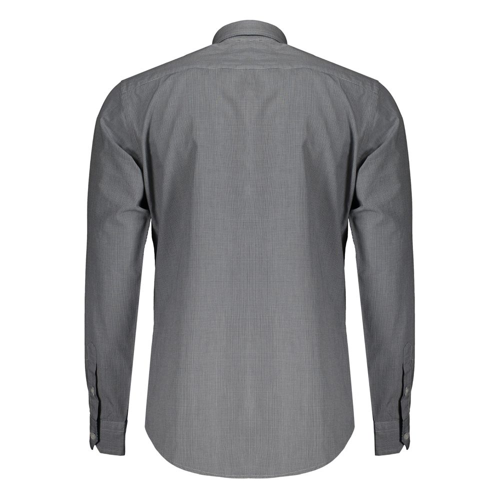 Harmont & Blaine Blue Cotton Dress Shirt