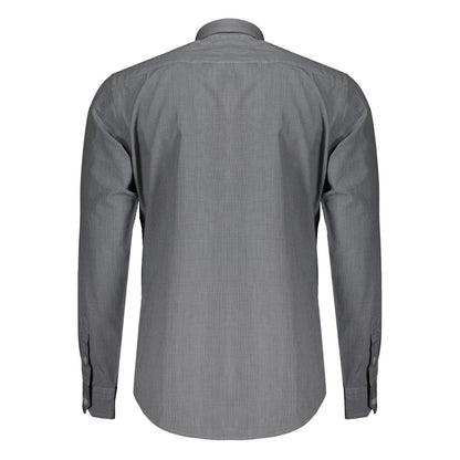 Harmont & Blaine Blue Cotton Dress Shirt Harmont & Blaine