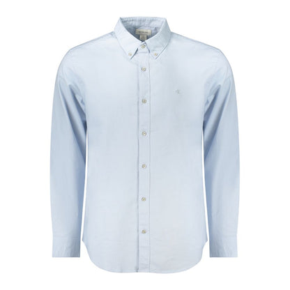 Calvin Klein Light Blue Cotton Men Shirt
