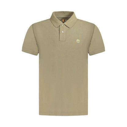 Timberland Marrone Cotton Men Polo