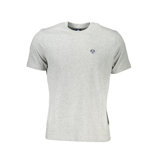 North Sails Grigio Cotton Mens T-Shirt