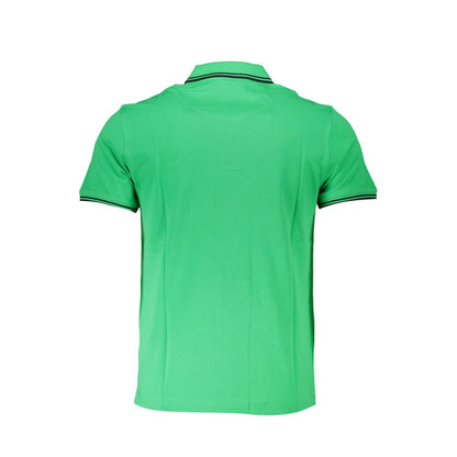 Harmont & Blaine Green Cotton Polo Shirt Harmont & Blaine