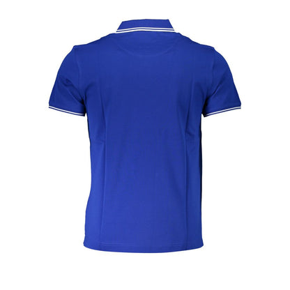 Harmont & Blaine Blue Cotton Polo Shirt Harmont & Blaine