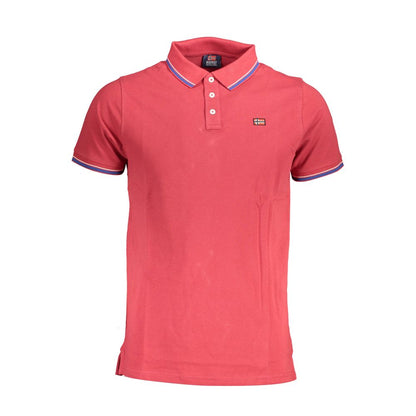 Norway 1963 Red Cotton Men Polo