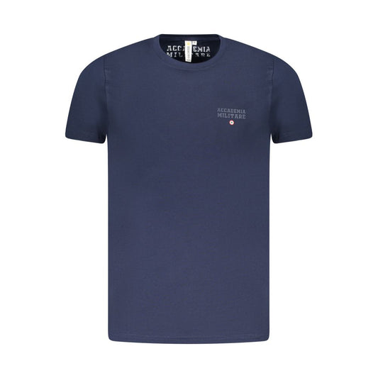 Accademia Militare Blue Cotton Men's T-Shirt