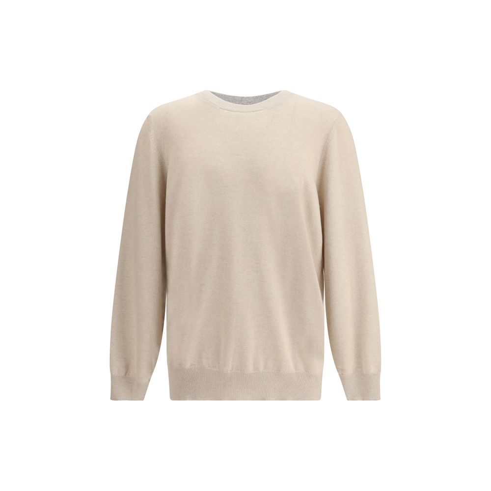 Brunello Cucinelli Beige Cashmere Cashmere Sweater
